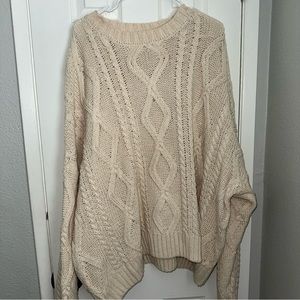 Princess Polly Oversized Sweater in Beige